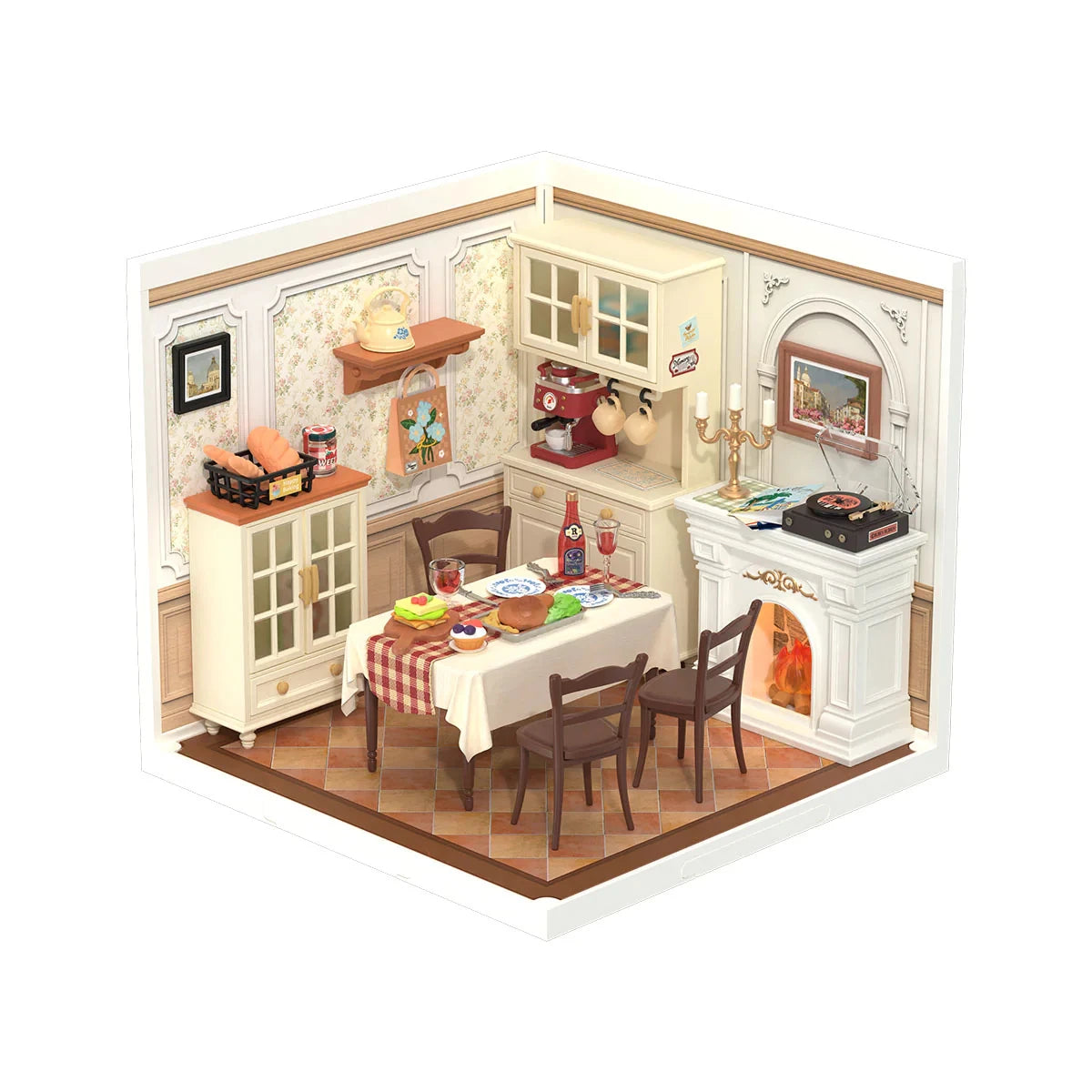 Rolife Super Creator Model Pop Bubble Bathroom Dollhouse Building Kit