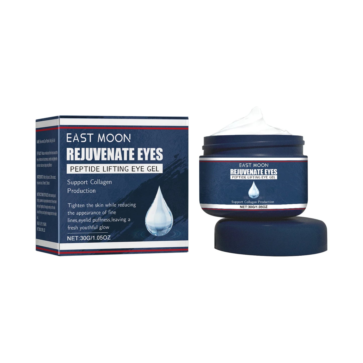 East Moon 30g Anti Aging Firming Eye Cream Retinol Moisturizing Hydrating Improve Dark Circles Anti Aging Eye Care Cream