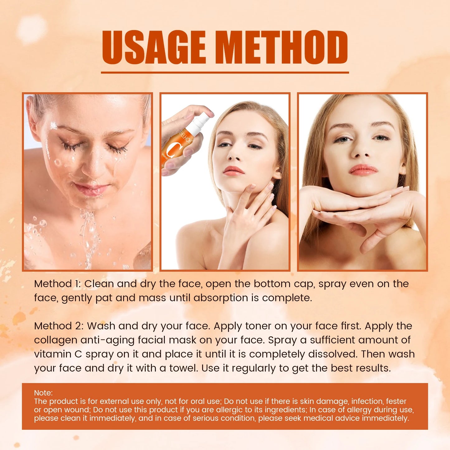 Face Serum Anti-wrinkle Lightening Skin Deep Hydration Moisturizing Smoothing Anti-Aging Facial Serum Beauty Health Skin Care