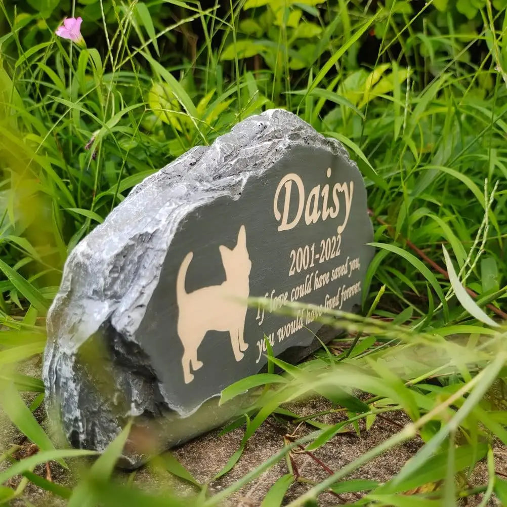 Custom Pet Memorial Stone Keepsake For Dogs And Cats