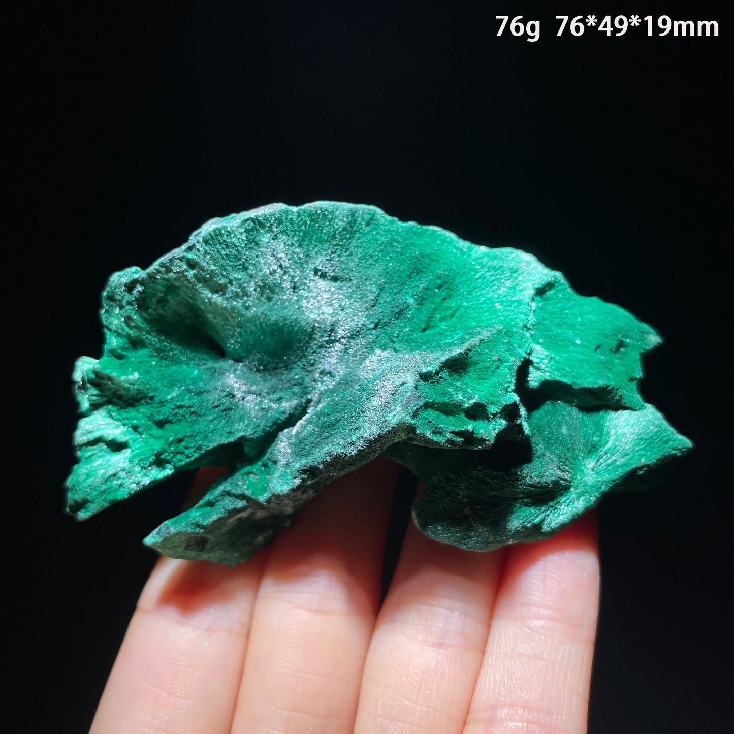 Malachite Stone Mineral Specimen Collector Grade Display Ornament