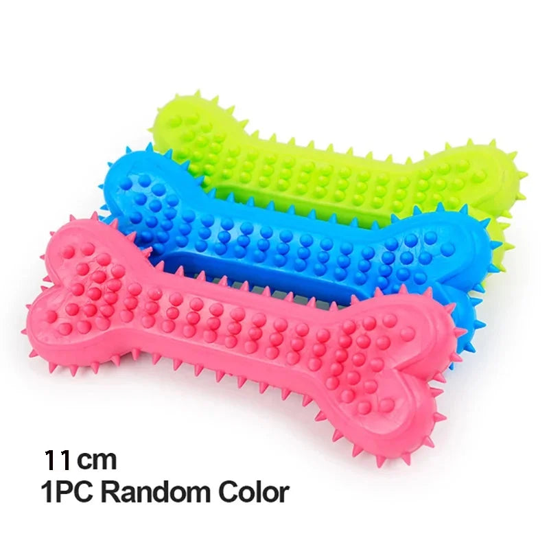 Pet Toys for Small Dogs Rubber Chew Toy Teeth Cleaning