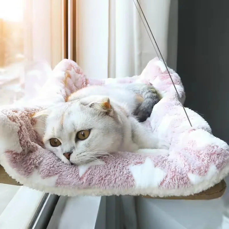 Winter Cat Window Hanging Hammock Bed Suction Cup All Seasons