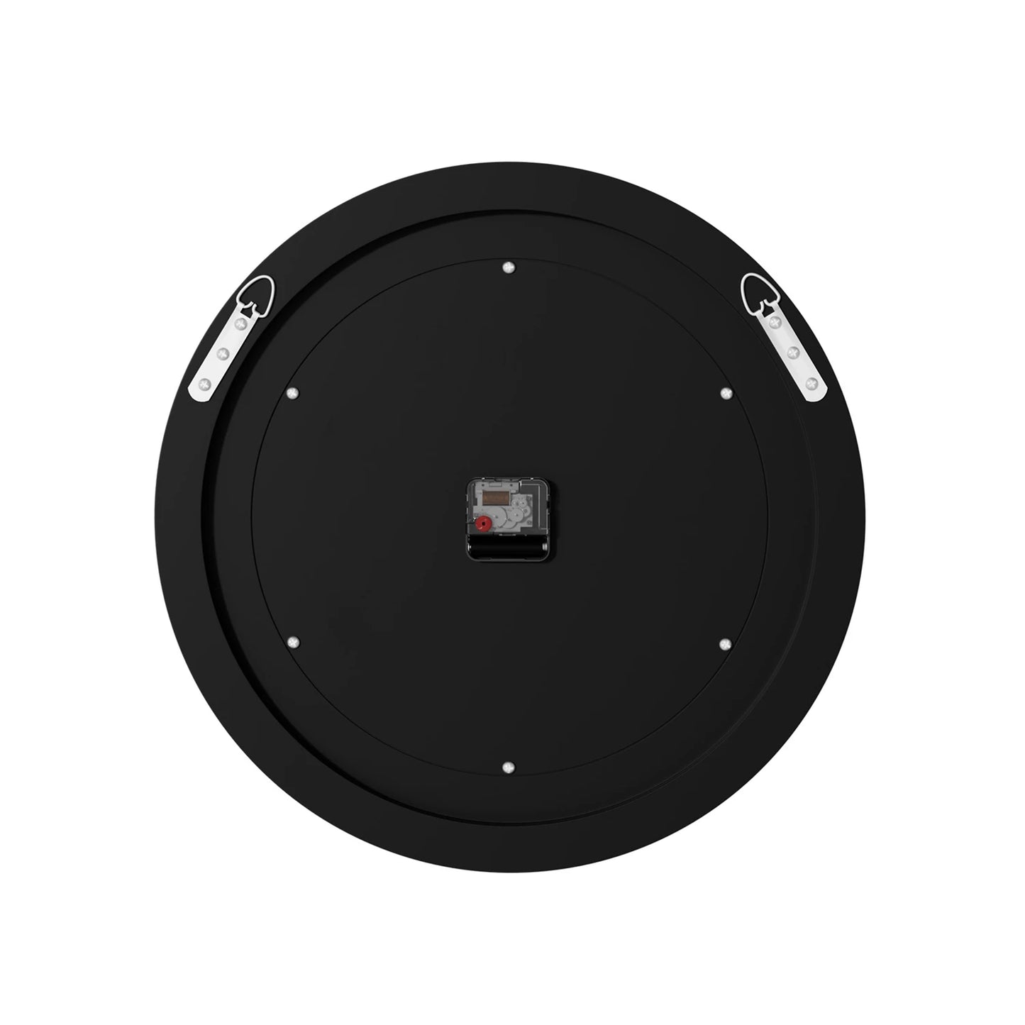 Bling Round Mirror Wall Clock For Glam Home Decor Accent