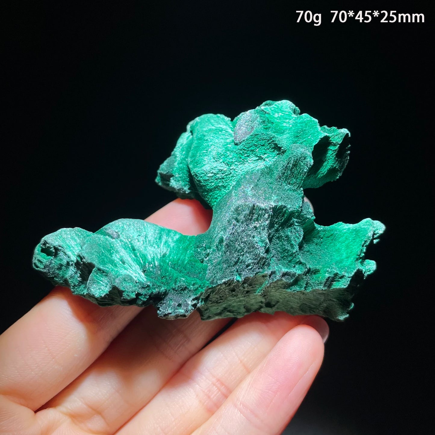 Malachite Stone Mineral Specimen Collector Grade Display Ornament