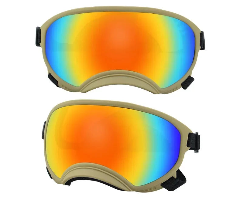ATUBAN Dog Goggles Anti UV High Impact Adjustable Breathable