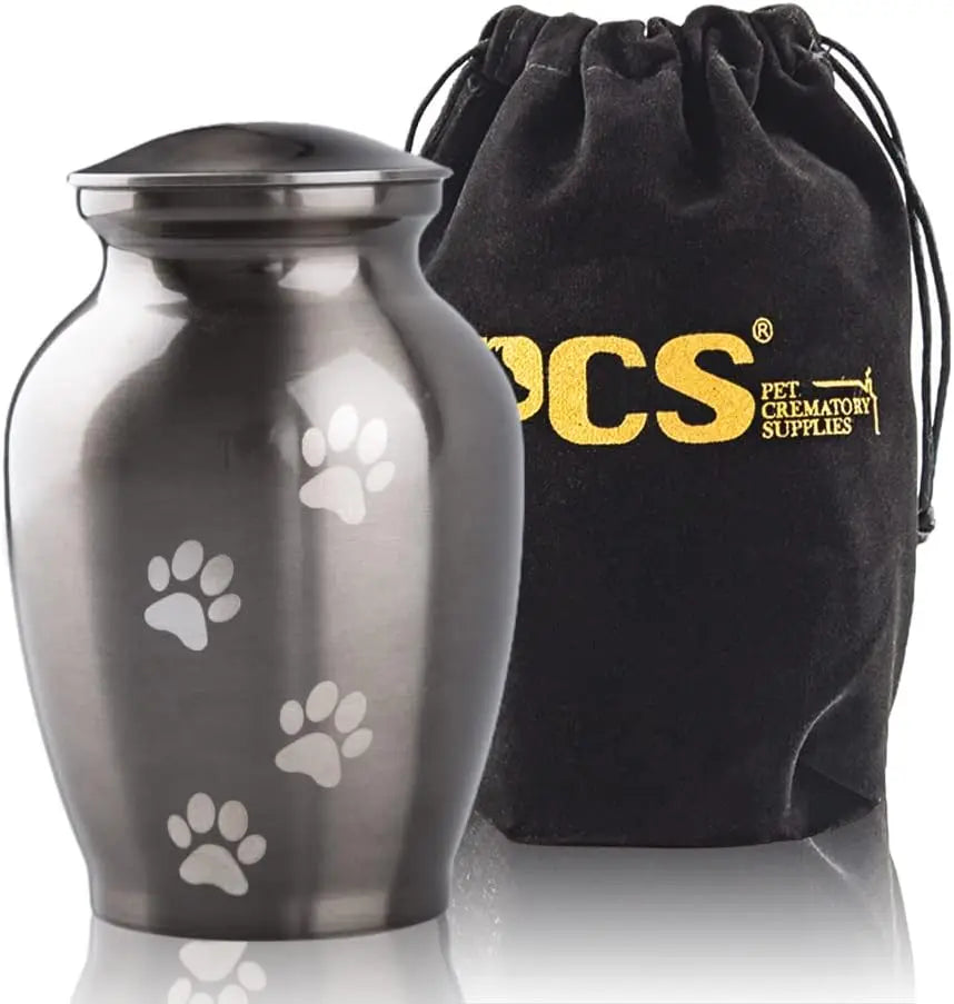 Memorial Pet Urns For Dogs And Cats Paws Engraving Keepsake