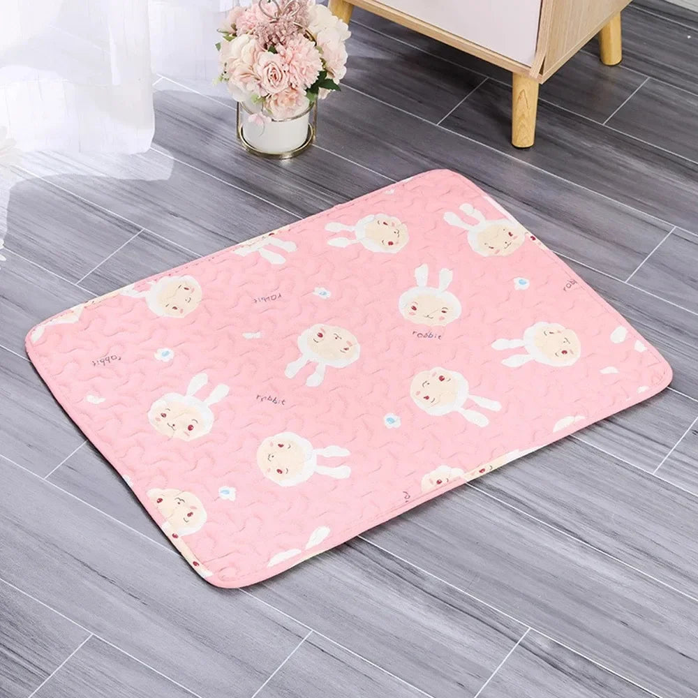 Cooling Ice Silk Pet Bed Mat For Dogs And Cats Moisture Proof