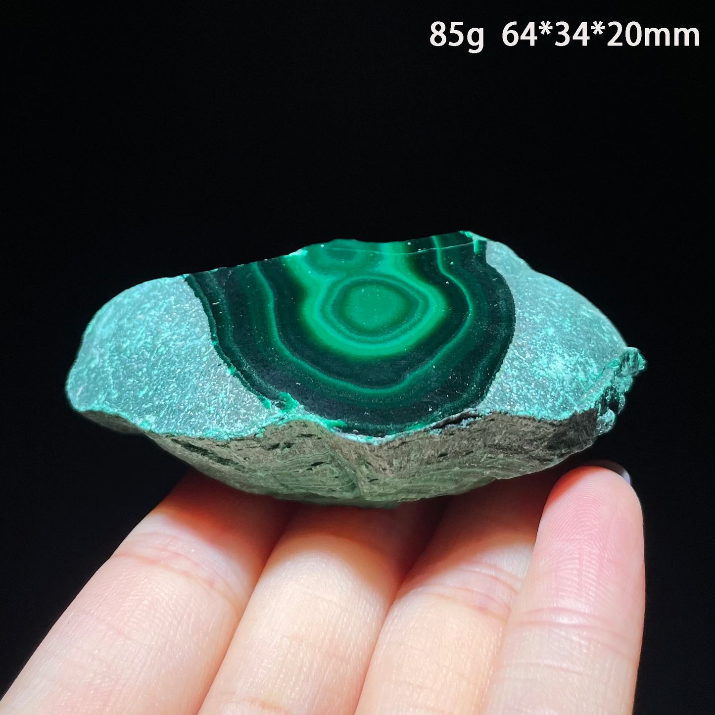Malachite Stone Mineral Specimen Collector Grade Display Ornament