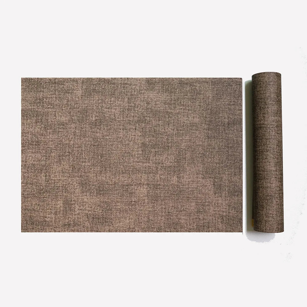Waterproof Oilproof Placemats Non Slip Heat Resistance Washable Table Mats Cup Coasters Kitchen Water Uptake Dinner Placemats