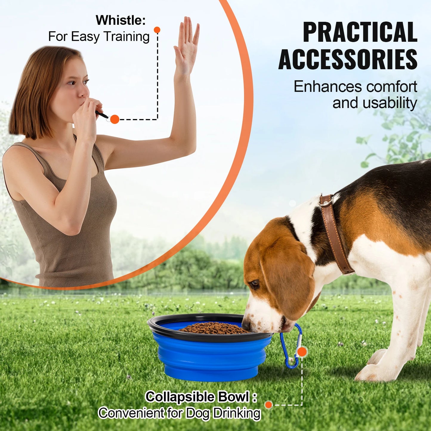 SucceBuy Dog Agility Training Equipment 4 Piece Set Hurdle Poles