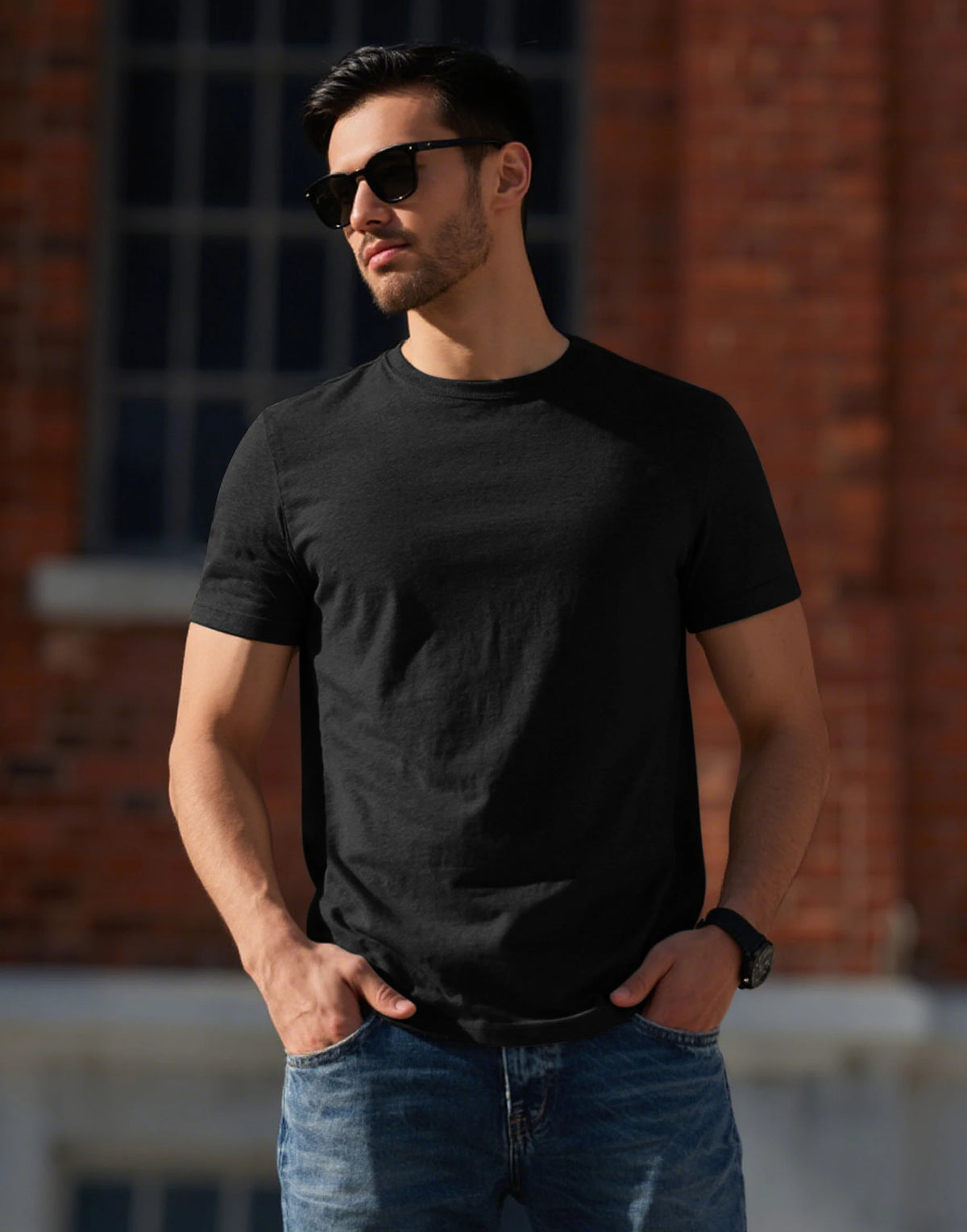 Pioneer Camp Mens Premium Bamboo Viscose Crewneck Tee