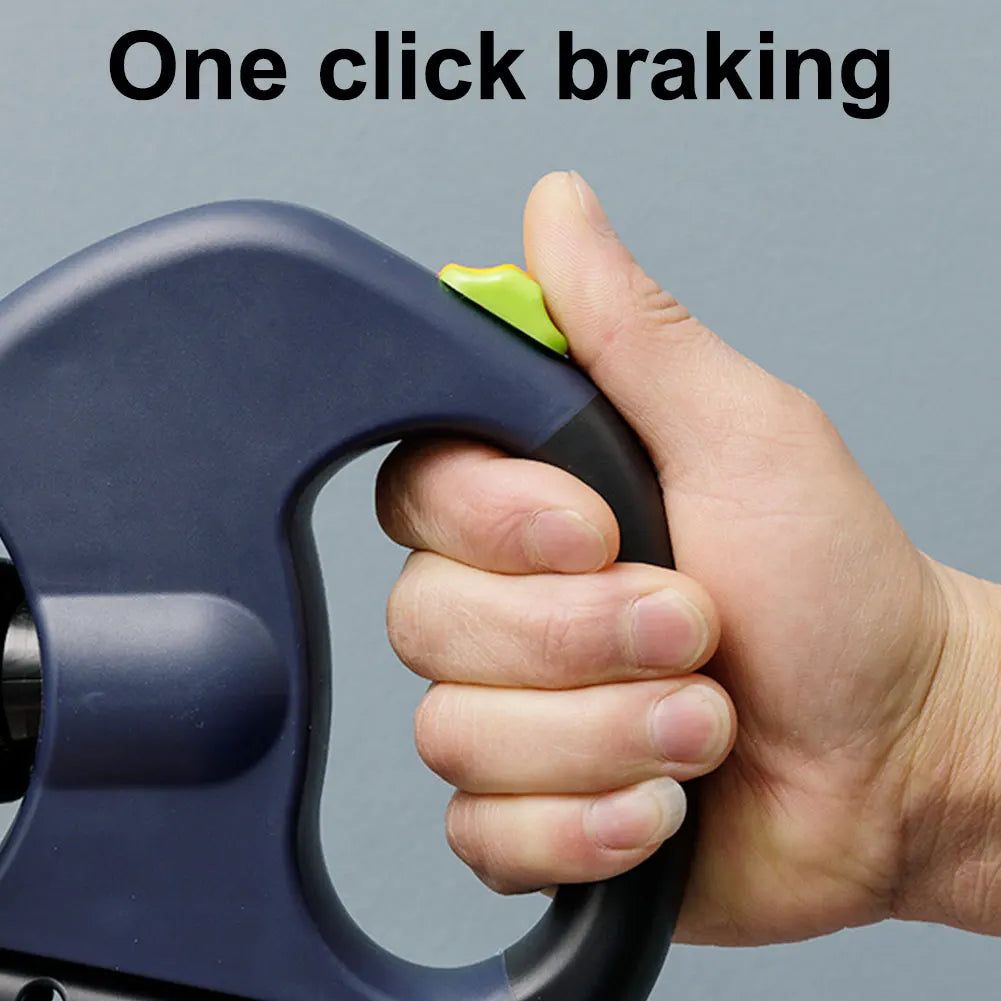 alloet Double Headed Dog Leash Traction Rope with LED Light