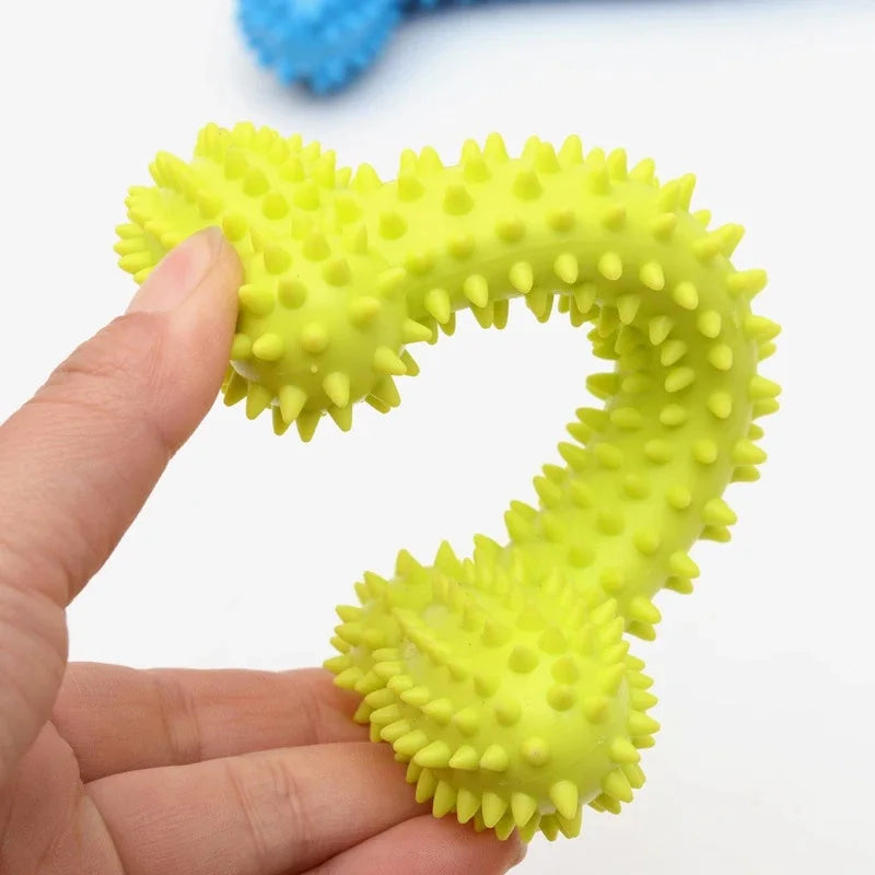 Pet Toys for Small Dogs Rubber Chew Toy Teeth Cleaning