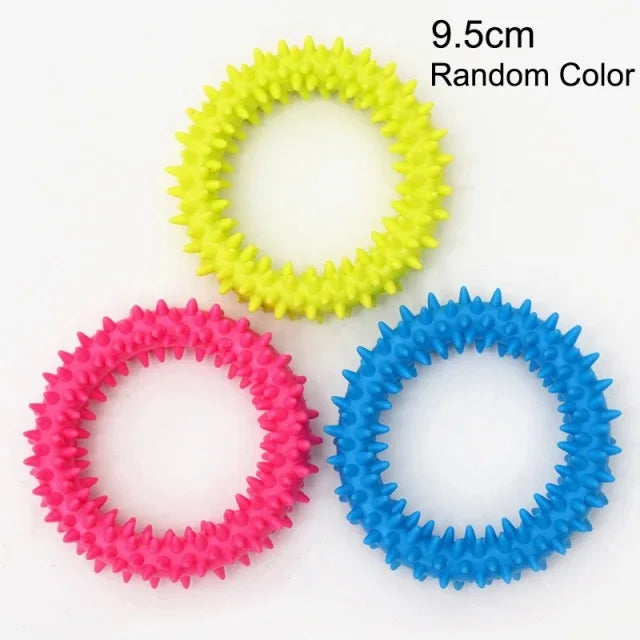 Pet Toys for Small Dogs Rubber Chew Toy Teeth Cleaning