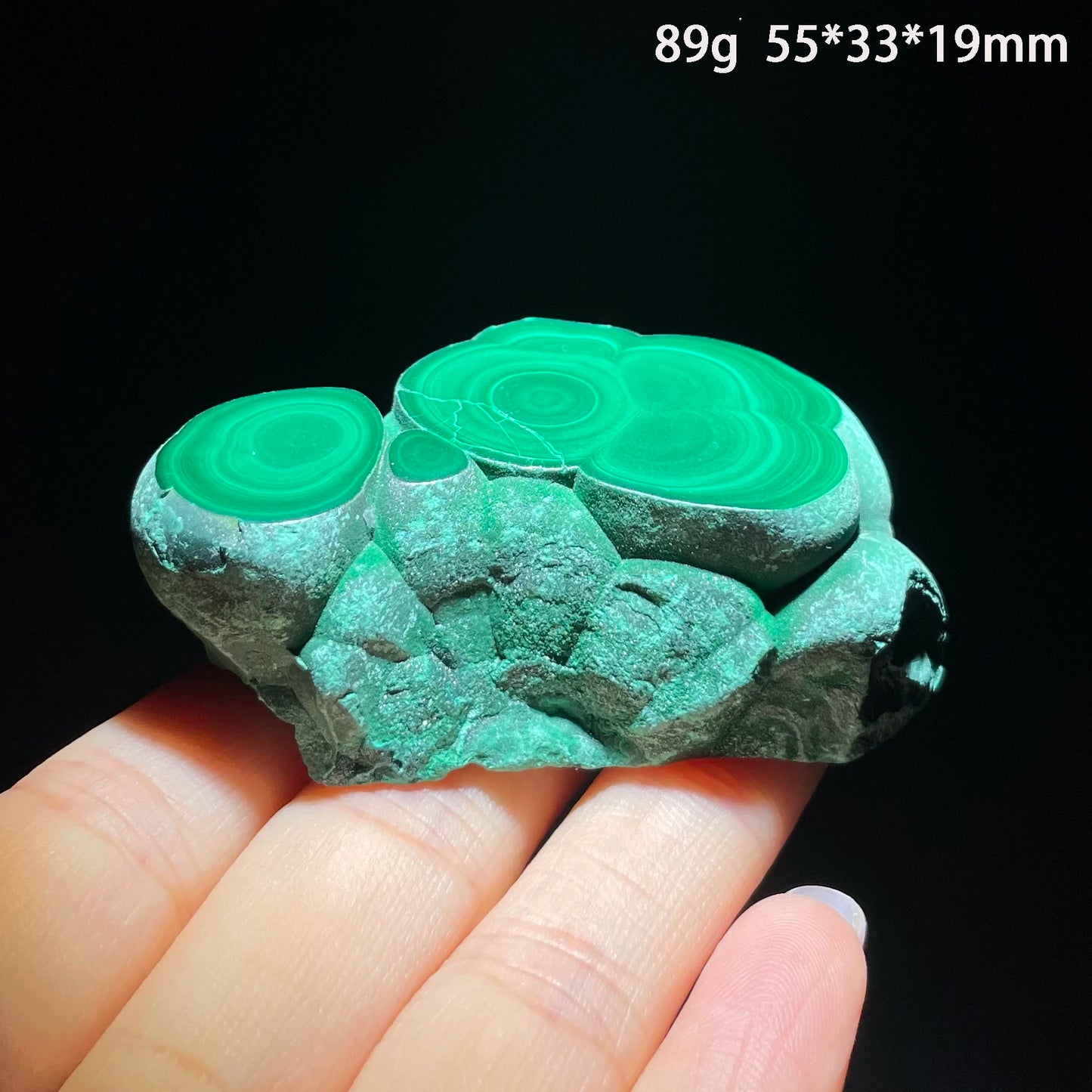 Malachite Stone Mineral Specimen Collector Grade Display Ornament