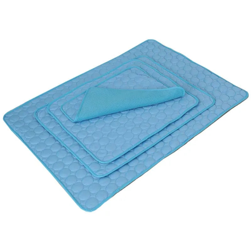 DZOMNOK Summer Dog Cooling Mat Breathable Ice Pad For Pets