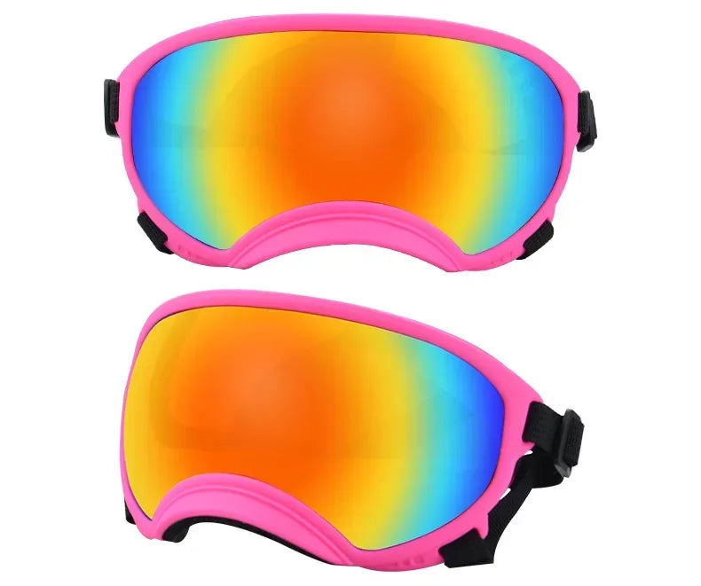 ATUBAN Dog Goggles Anti UV High Impact Adjustable Breathable