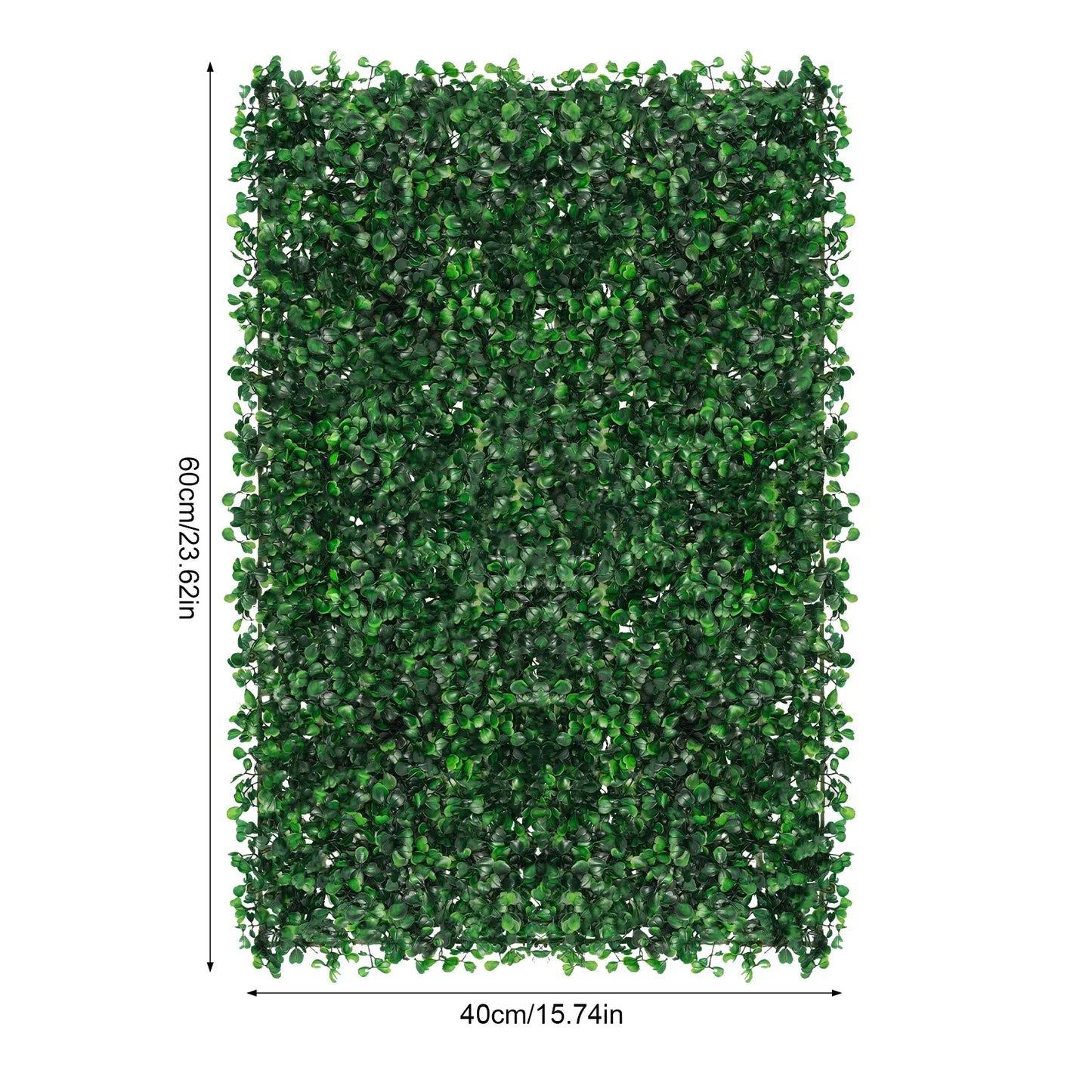 Artificial Grass Panels Waterproof Wall Hedge For Indoor Outdoor Decor