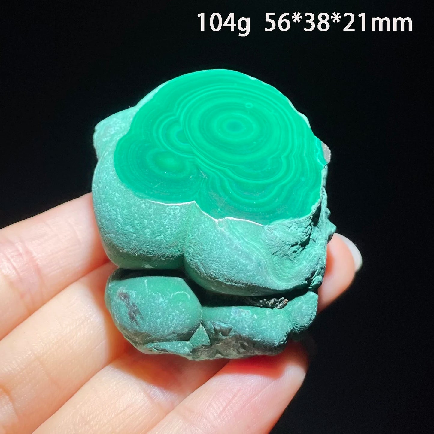 Malachite Stone Mineral Specimen Collector Grade Display Ornament