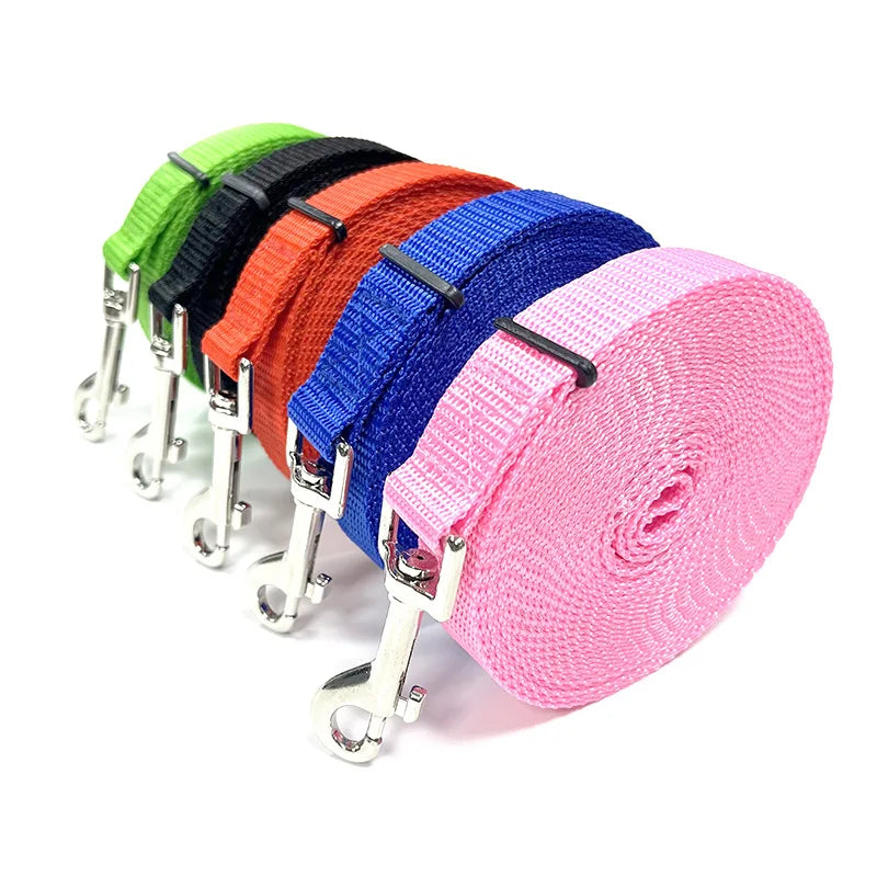 Nylon Dog Leash Long Training Leash For All Dogs Outdoor