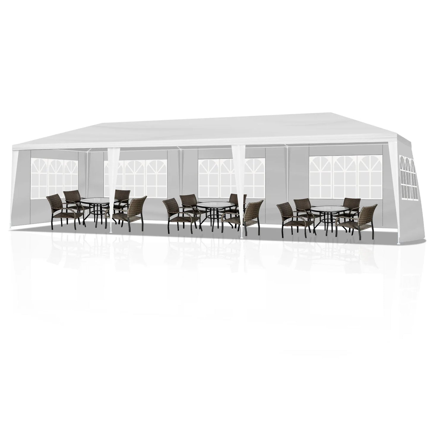 Outdoor Wedding Party Tent Gazebo Pavilion With Five Walls