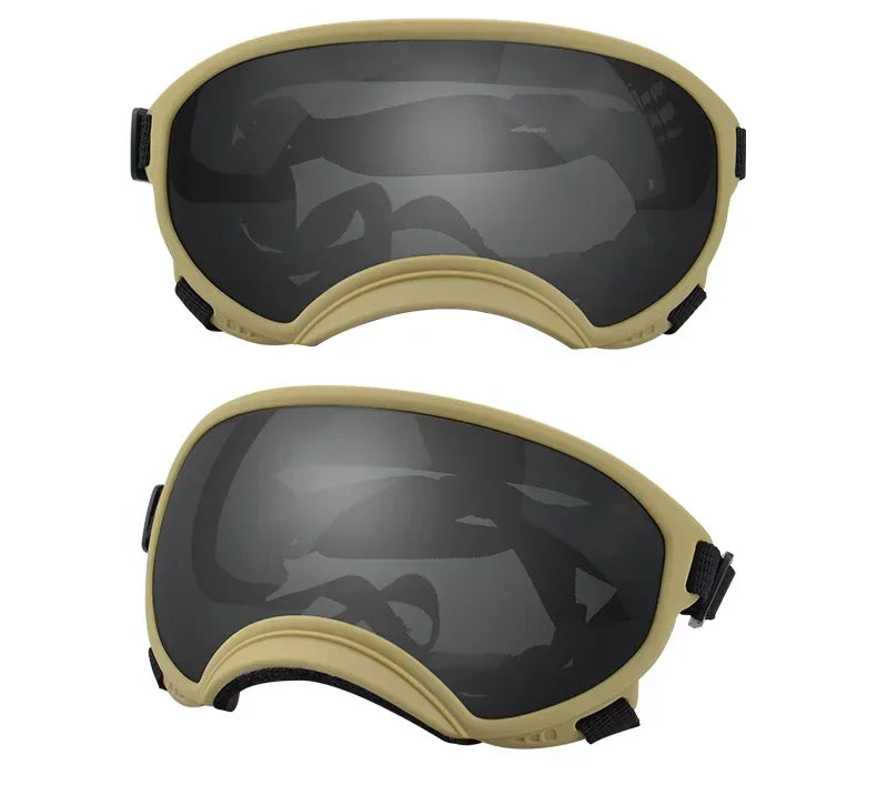 ATUBAN Dog Goggles Anti UV High Impact Adjustable Breathable