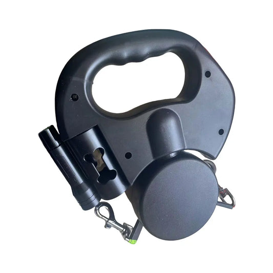 alloet Double Headed Dog Leash Traction Rope with LED Light