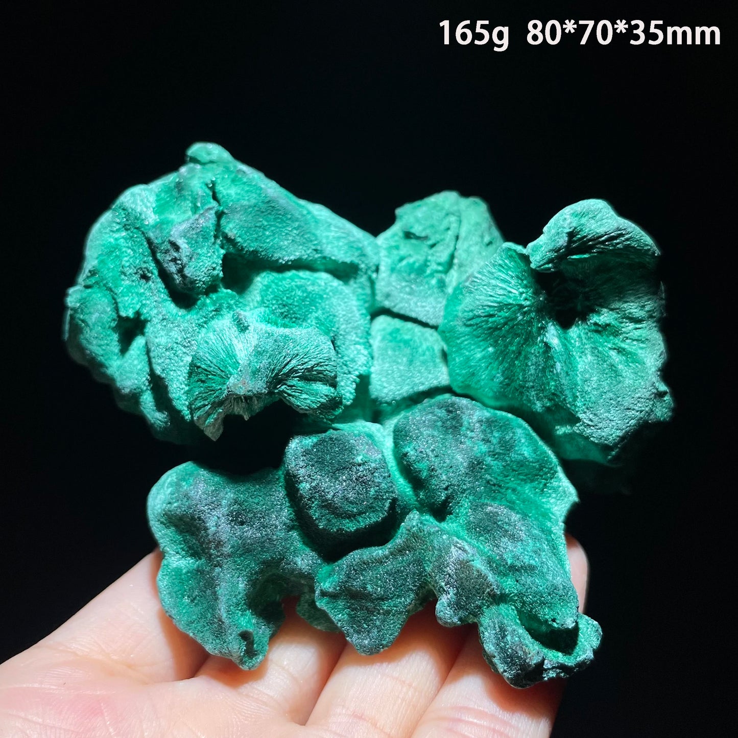 Malachite Stone Mineral Specimen Collector Grade Display Ornament