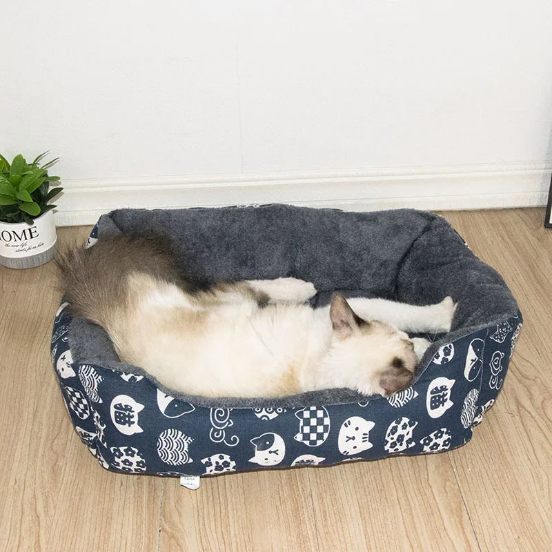 NONECN Premium Winter Dog Bed Mat Cozy Warm Nest Pets