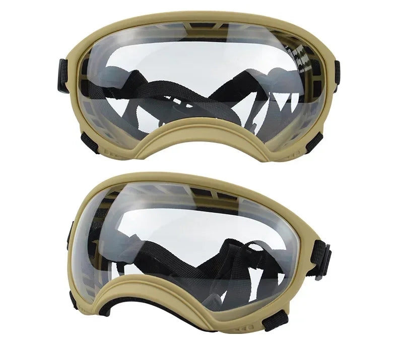 ATUBAN Dog Goggles Anti UV High Impact Adjustable Breathable