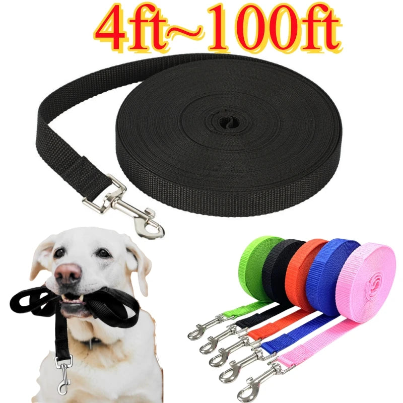 Nylon Dog Leash Long Training Leash For All Dogs Outdoor