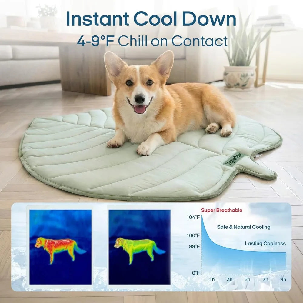 Dog Cooling Mat Washable Pet Cooling Pad Indoor Outdoor