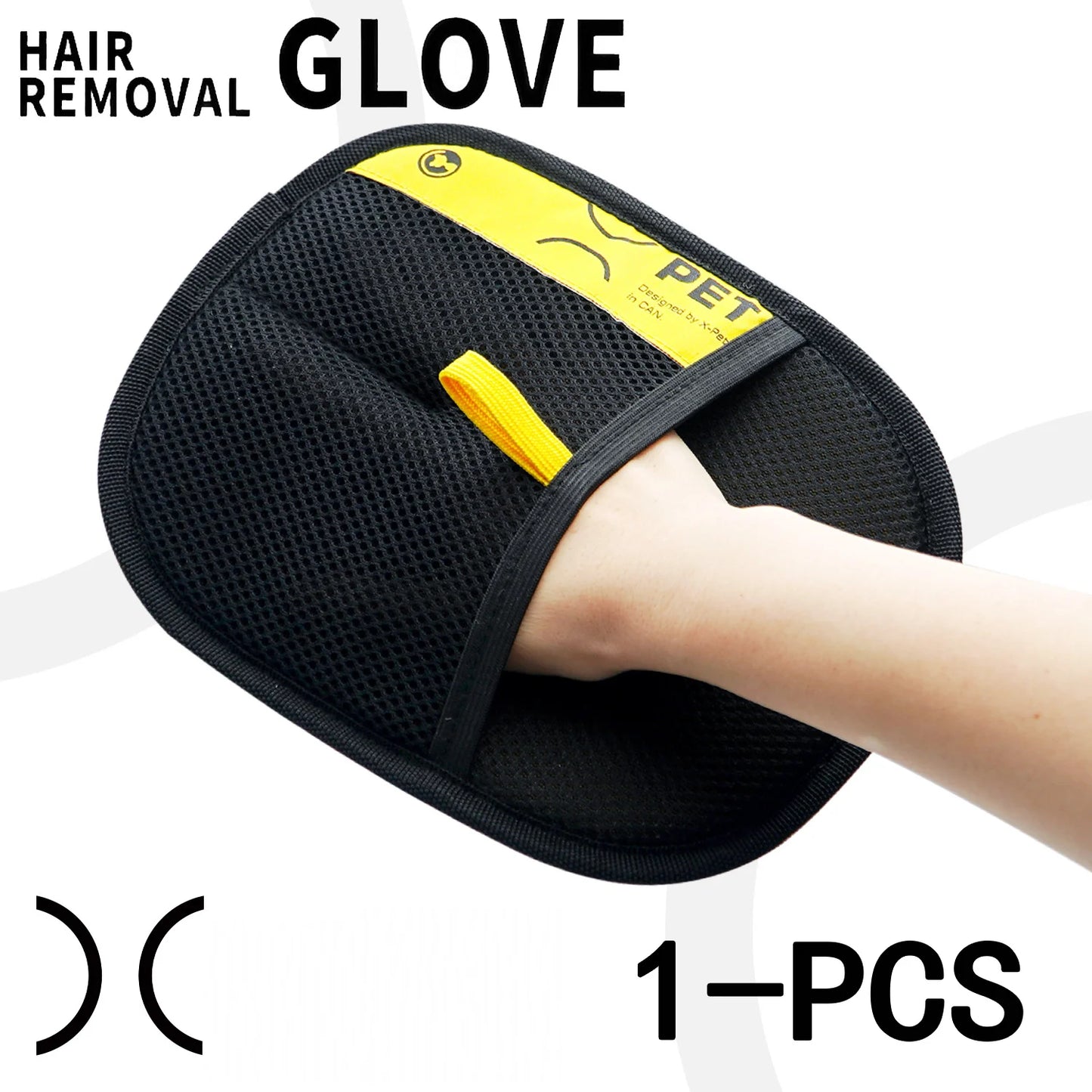 Pet Hair Remover Gloves Electrostatic Roller For Cats And Dogs