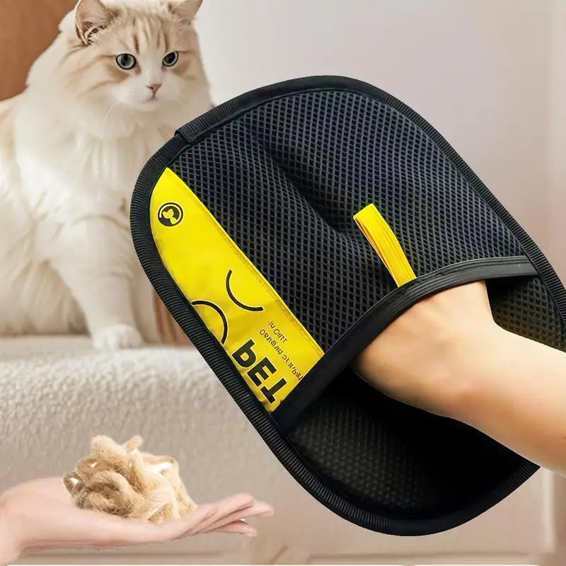 Pet Hair Remover Gloves Electrostatic Roller For Cats And Dogs
