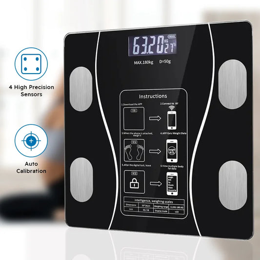 Smart Body Fat Scale Wireless Digital Bathroom With Body Composition
