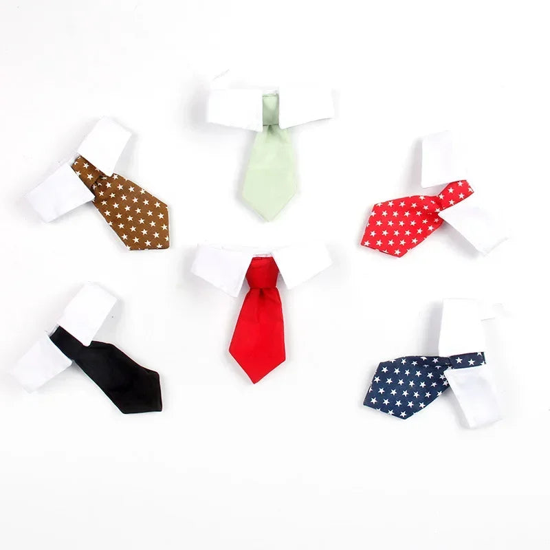 Pet Tuxedo Bow Tie for Dogs and Cats Formal Accessory
