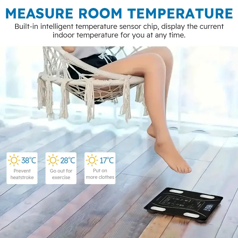 Smart Body Fat Scale Wireless Digital Bathroom With Body Composition