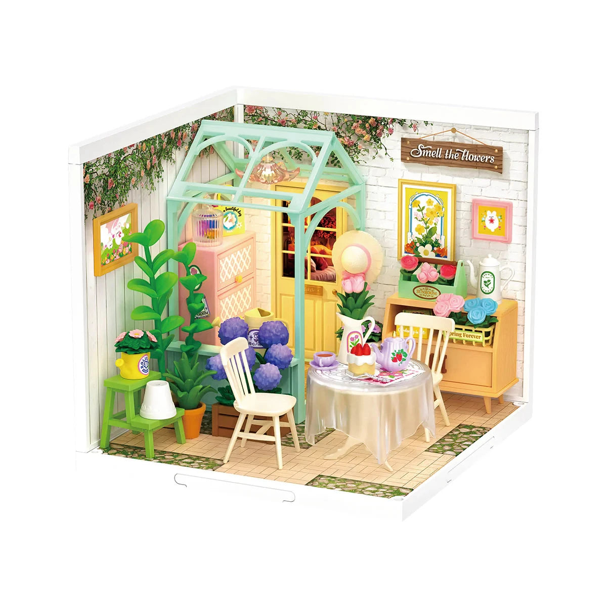 Rolife Super Creator Model Pop Bubble Bathroom Dollhouse Building Kit