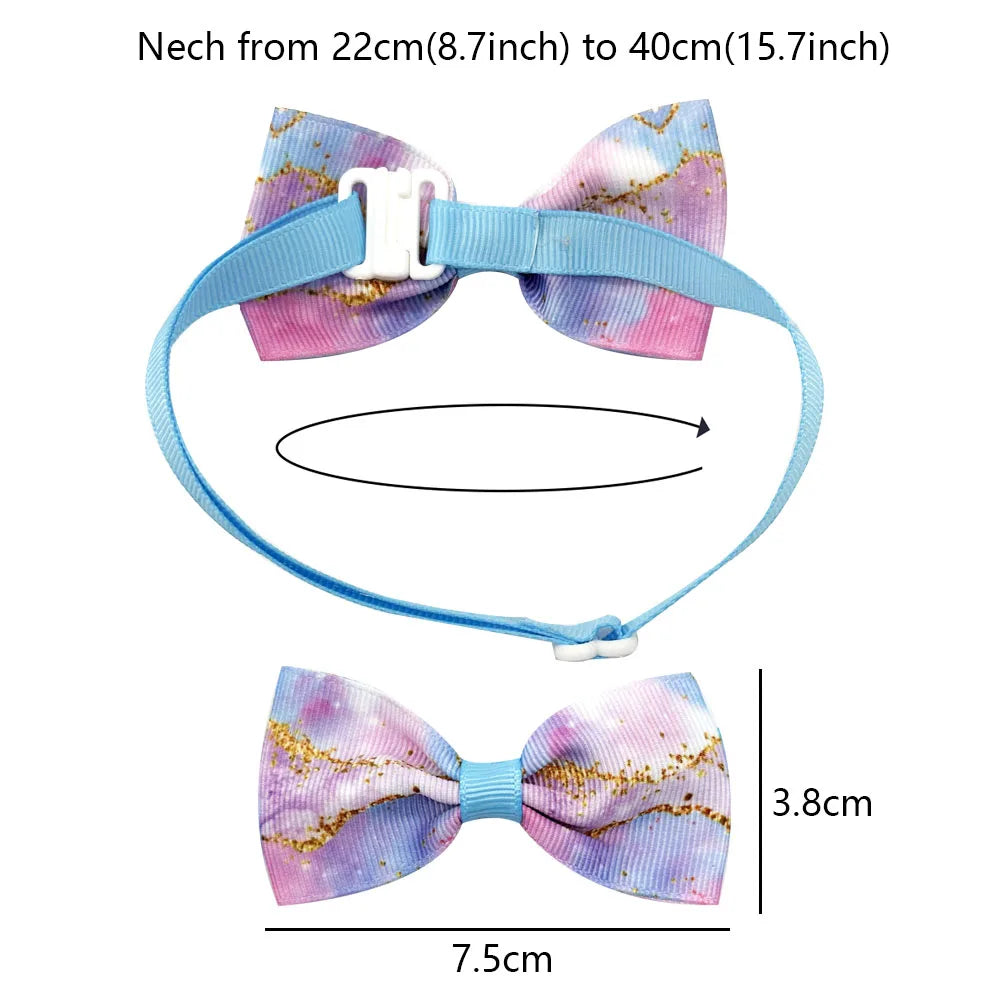 Bulk Pack Premium Dog Bow Tie Assortment For Small Dogs