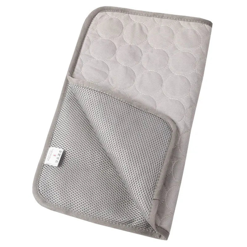 DZOMNOK Summer Dog Cooling Mat Breathable Ice Pad For Pets