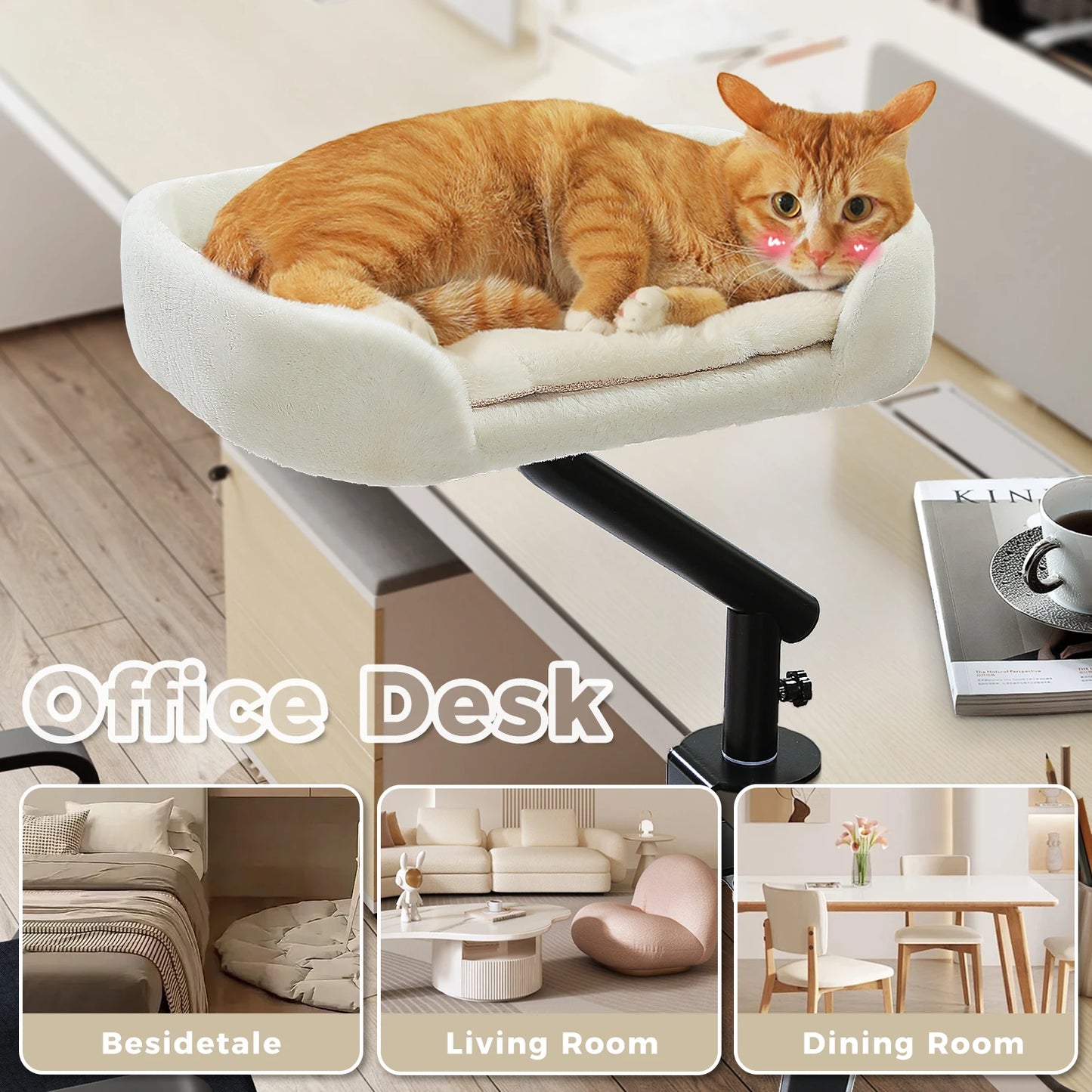 PAWZ Road Cat Desk Bed 360 Rotatable Indoor Cat Stand