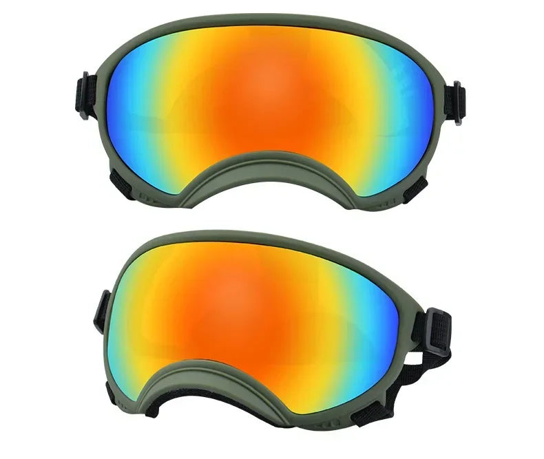 ATUBAN Dog Goggles Anti UV High Impact Adjustable Breathable