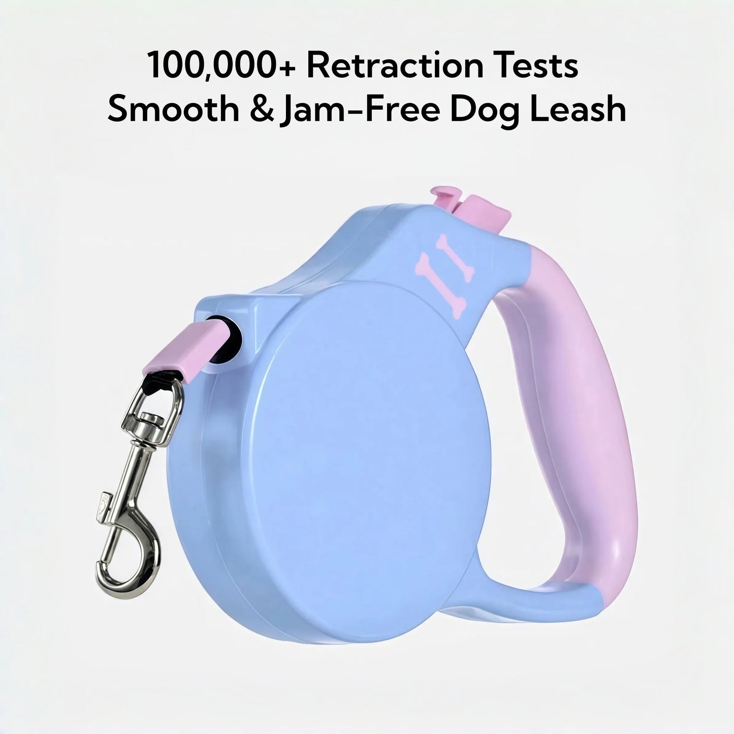 Bayto Automatic Retractable Dog Leash With Comfortable Handle