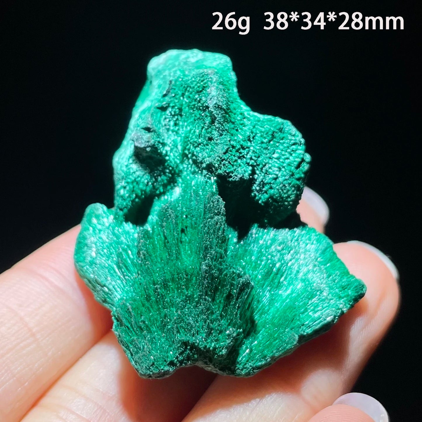 Malachite Stone Mineral Specimen Collector Grade Display Ornament