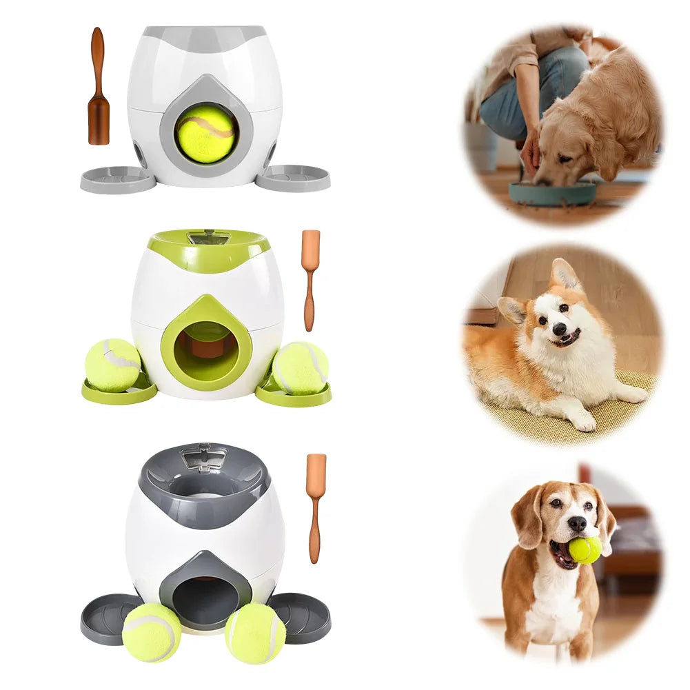MOJOYCE Automatic Dog Ball Launcher For Small And Medium Dogs