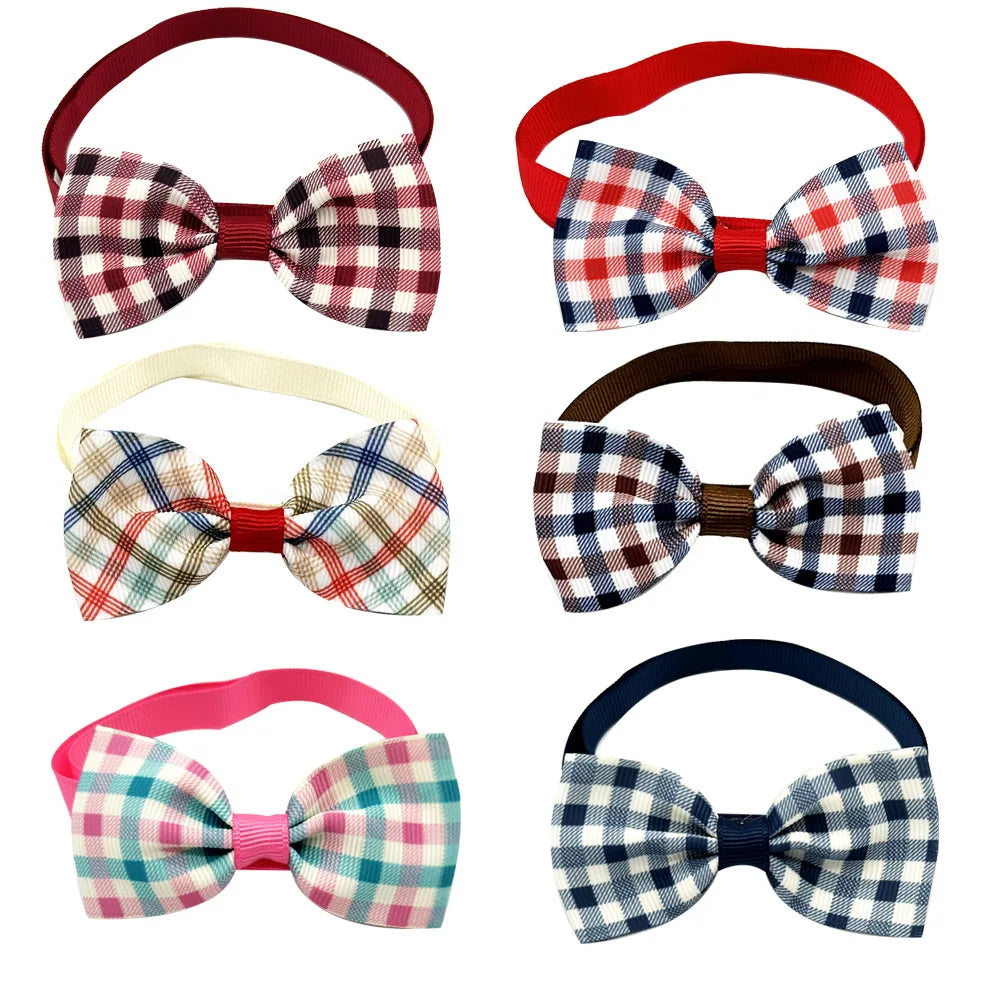 Bulk Pack Premium Dog Bow Tie Assortment For Small Dogs