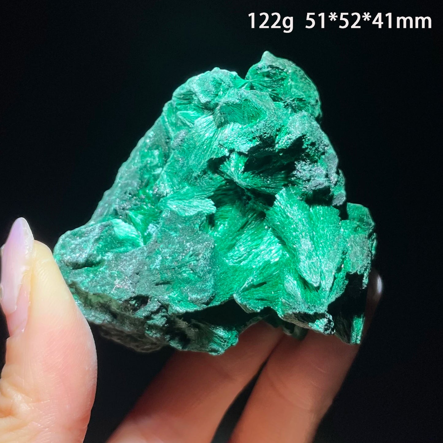 Malachite Stone Mineral Specimen Collector Grade Display Ornament