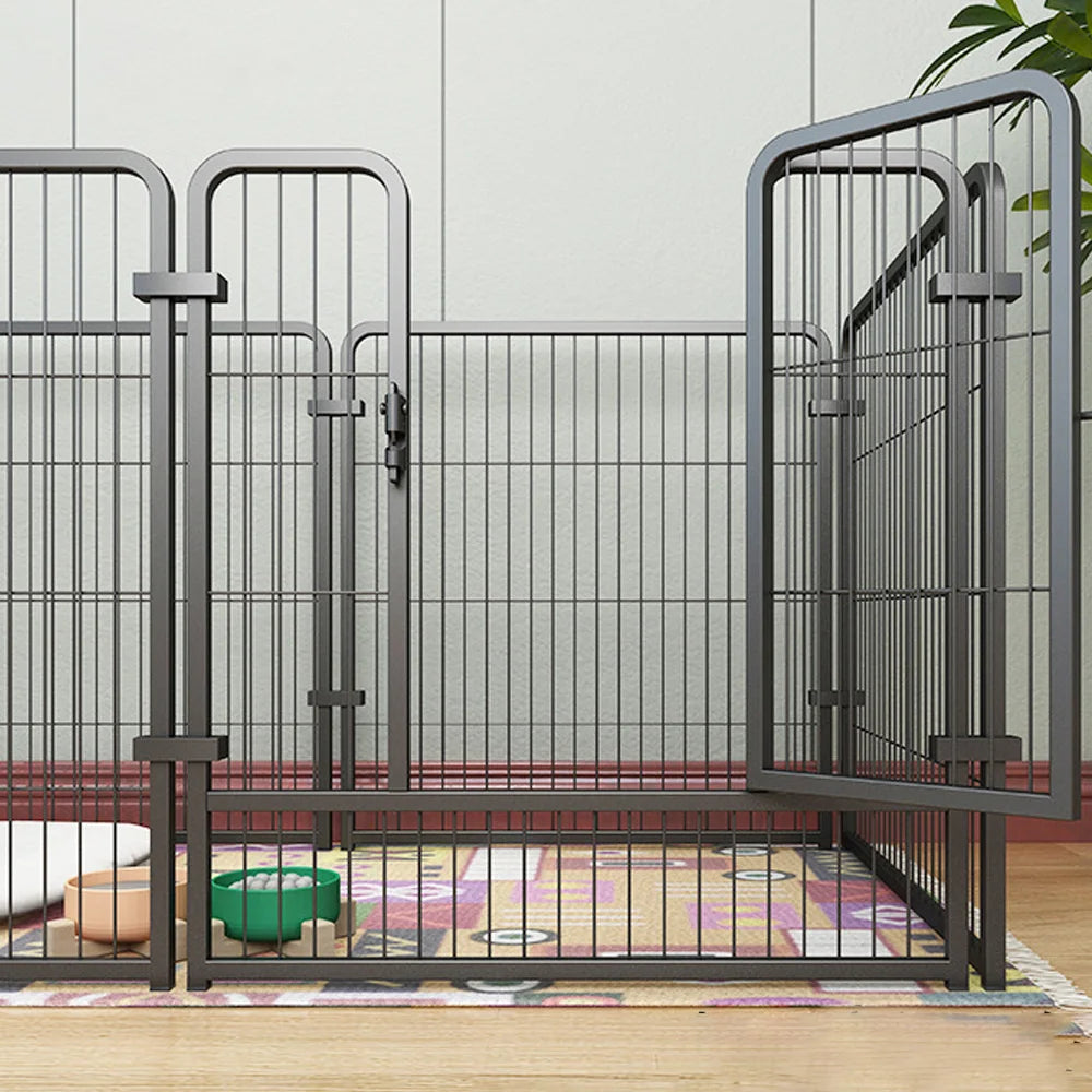Foldable Dog Fence Playpen For Pets Heavy Duty Cage