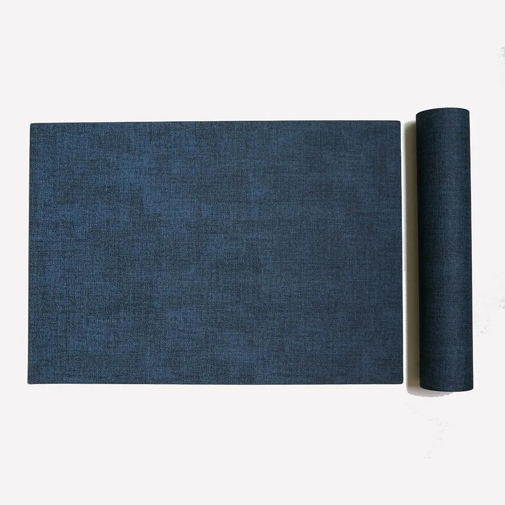 Waterproof Oilproof Placemats Non Slip Heat Resistance Washable Table Mats Cup Coasters Kitchen Water Uptake Dinner Placemats